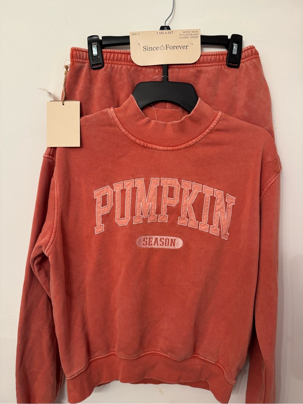 Since Forever “Pumpkin Season” Lounge Set Size Small NEW | Viral Fall Cozy